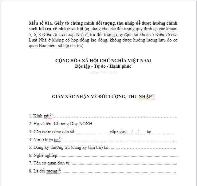ho-so-mau-01a-xac-nhan-thu-nhap-doi-tuong