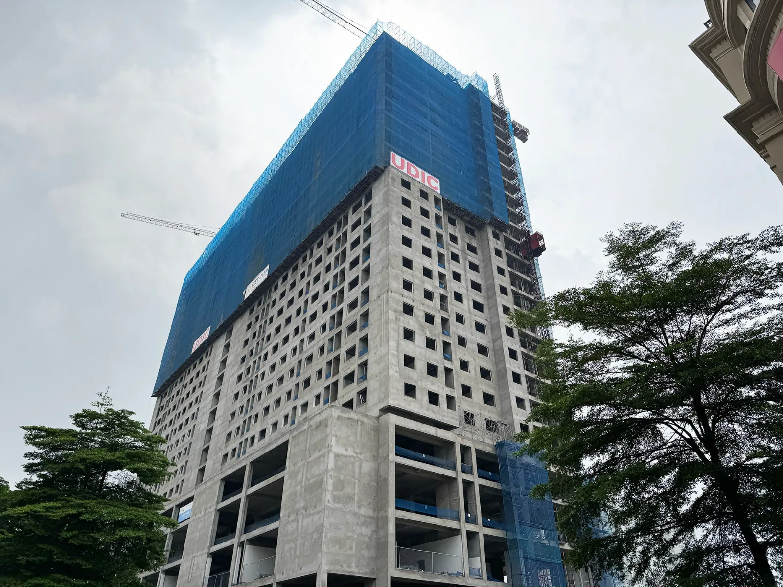Dự án nhà ở xã hội UDIC EcoTower Hạ Đình chậm tiến độ